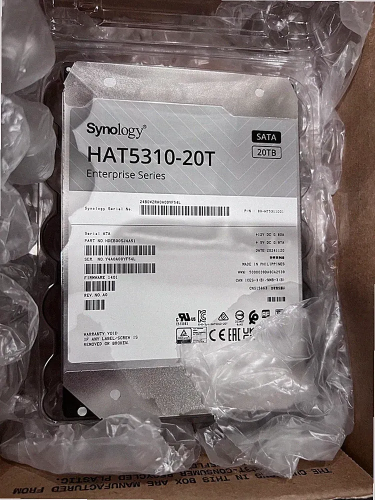 Defective Synology 20TB NAS HDD – HAT5310-20T