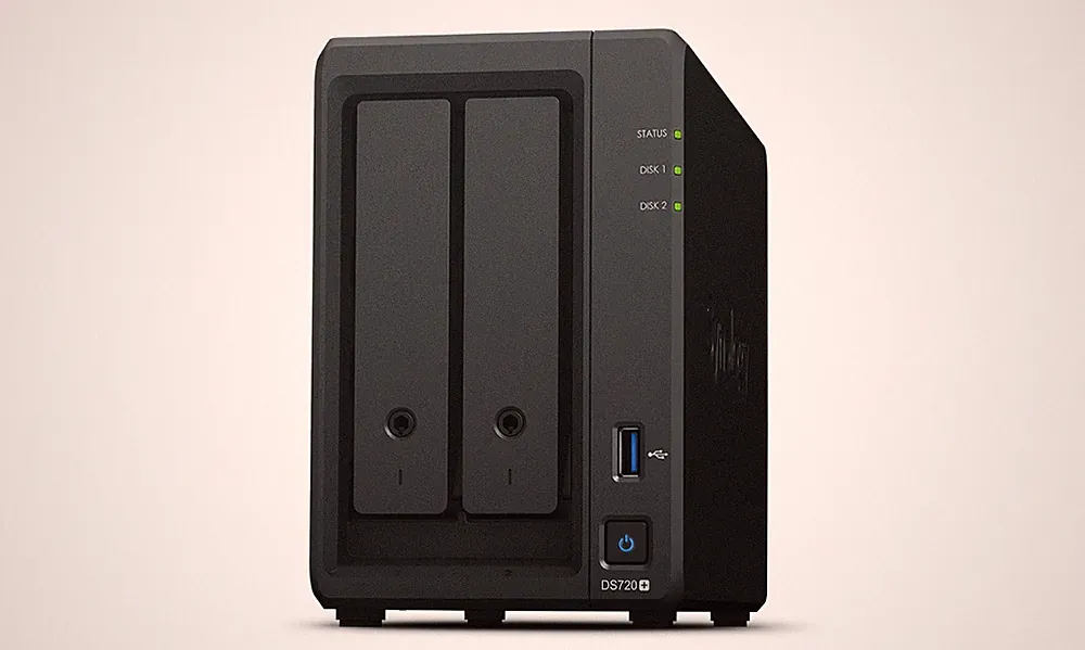 Synology 720+ W/ 6 gb Of Ram. (2x Seagate 14tb EXOS HD's)