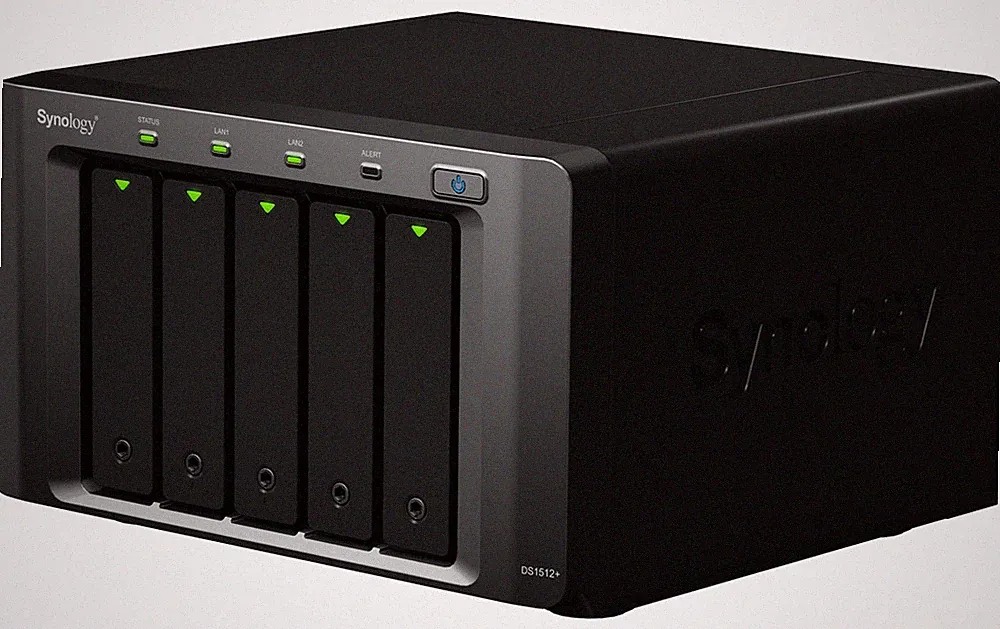 Synology DiskStation DS1512+ 5-Bay Dual Core NAS Server USB3 2x LAN