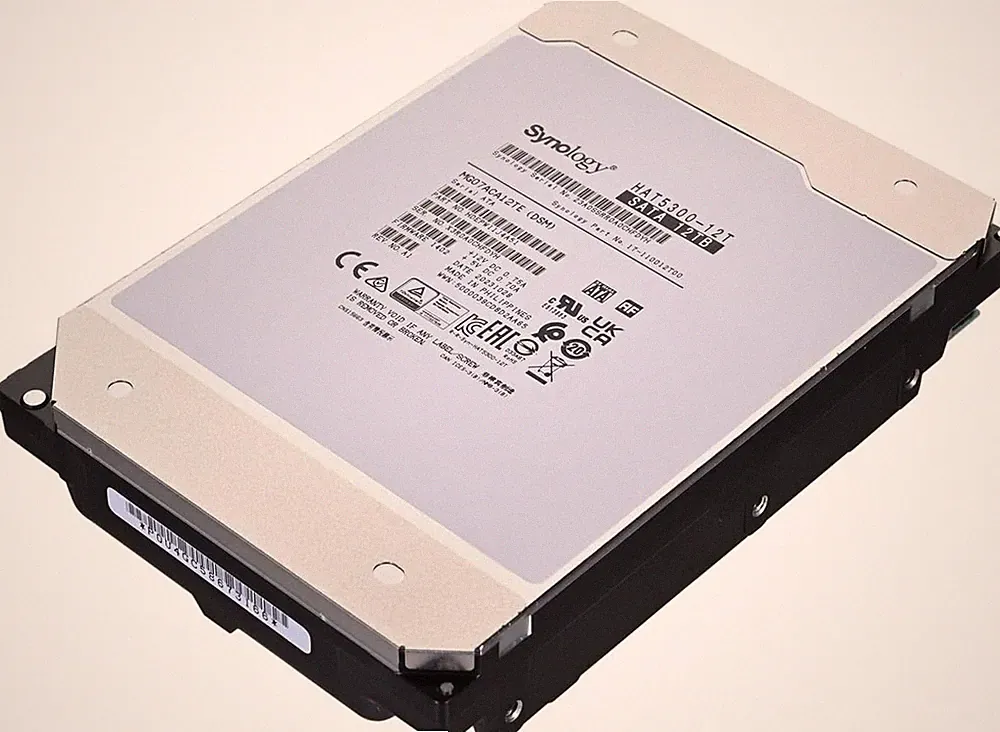 Synology HAT5300 12TB 3.5" 7200rpm SATA/600 Internal Hard Drive HAT530012T