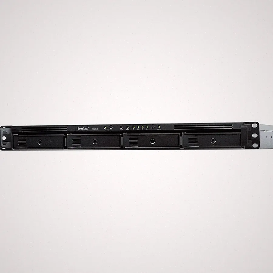 Synology RX418 Drive Enclosure - eSATA Host Interface - 1U Rack-mountable